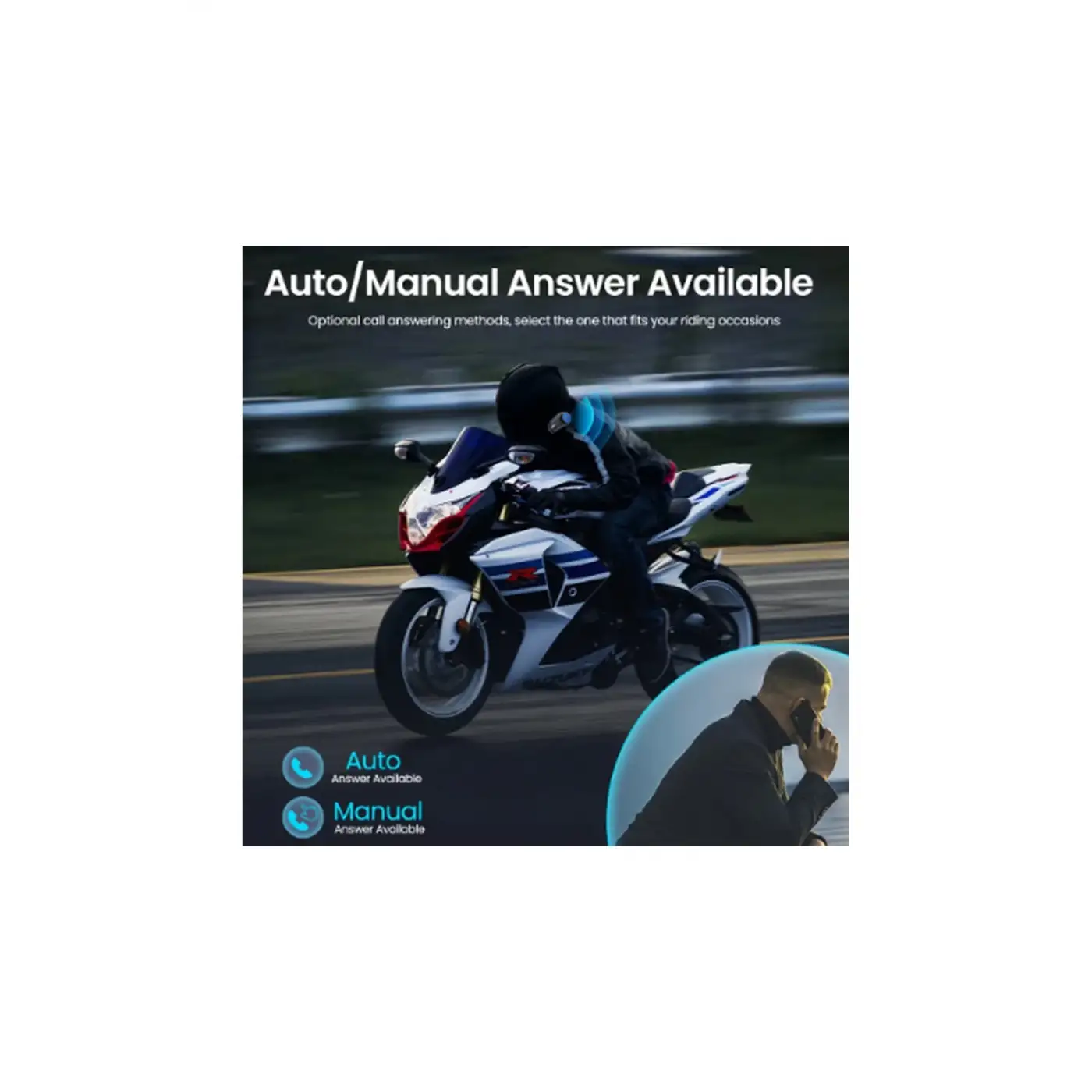 Bt35 Kask Kulaklık Bluetooth 5.0 Motosiklet Interkom Su Geçirmez Kablosuz Kulaklık