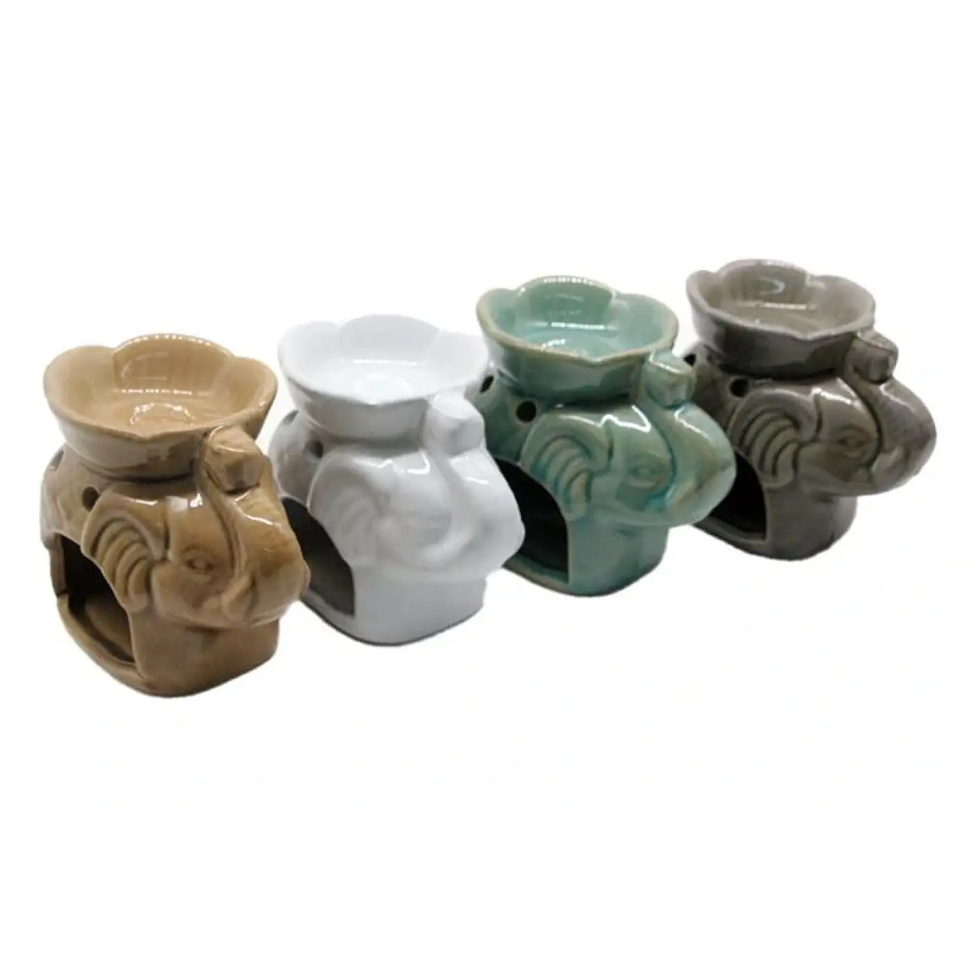 Buhurdanlık Seramik Fil Modeli