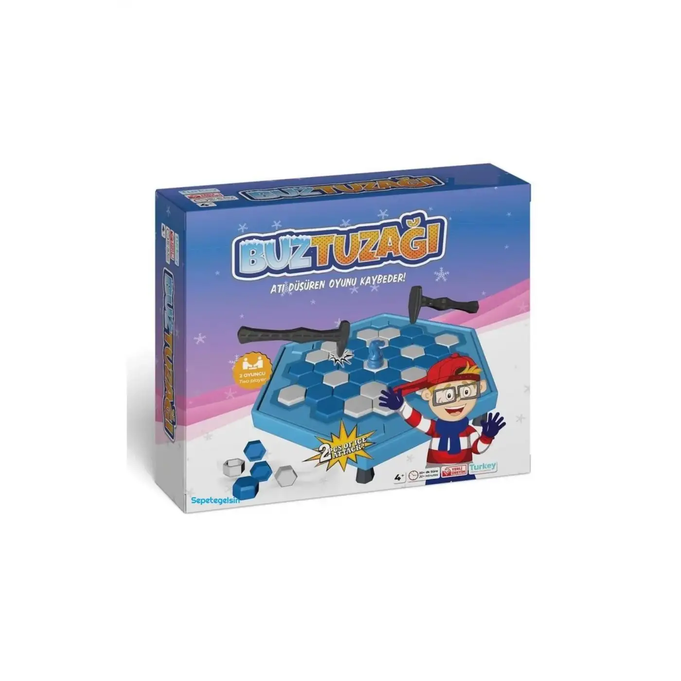 Buz Tuzağı Oyunu Buz Kırma Eğitici Akıl Zeka ve Strateji Oyunu