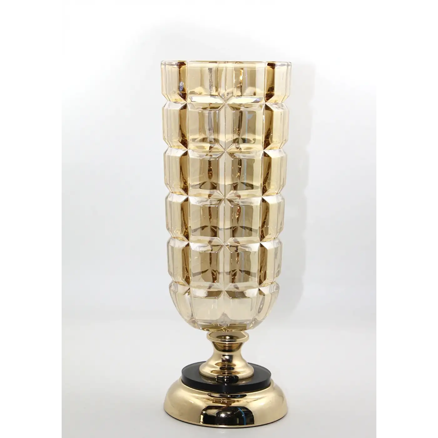 Cam Şamdan Tekli Model 4