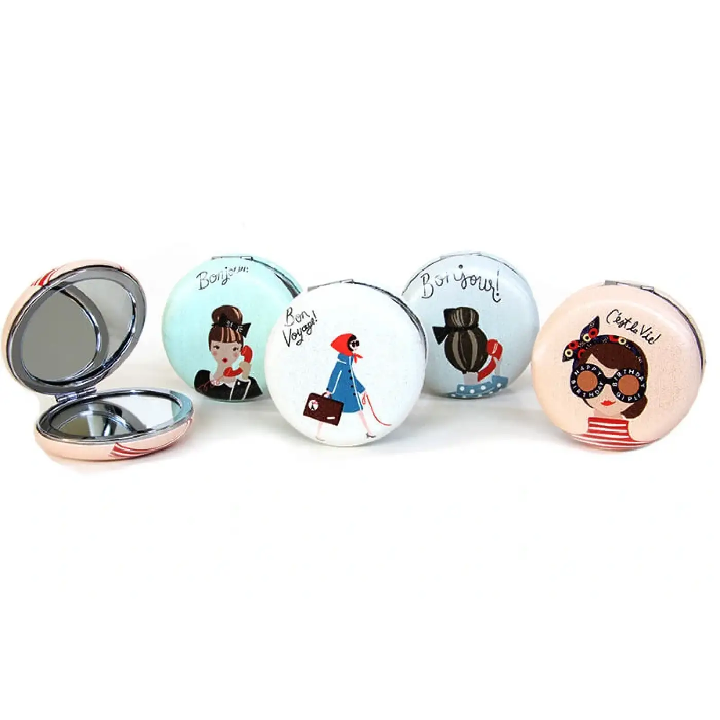 Cep Aynası Yuvarlak Tombul