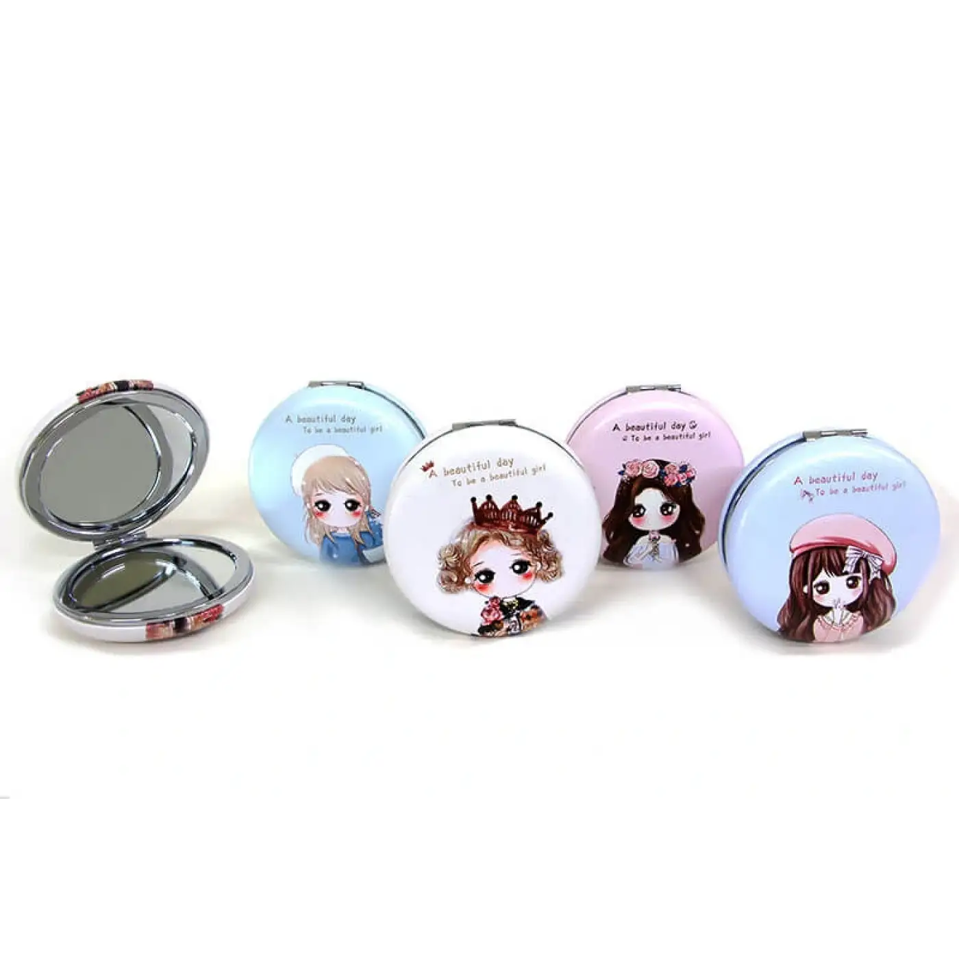 Cep Aynası Yuvarlak Tombul Prenses