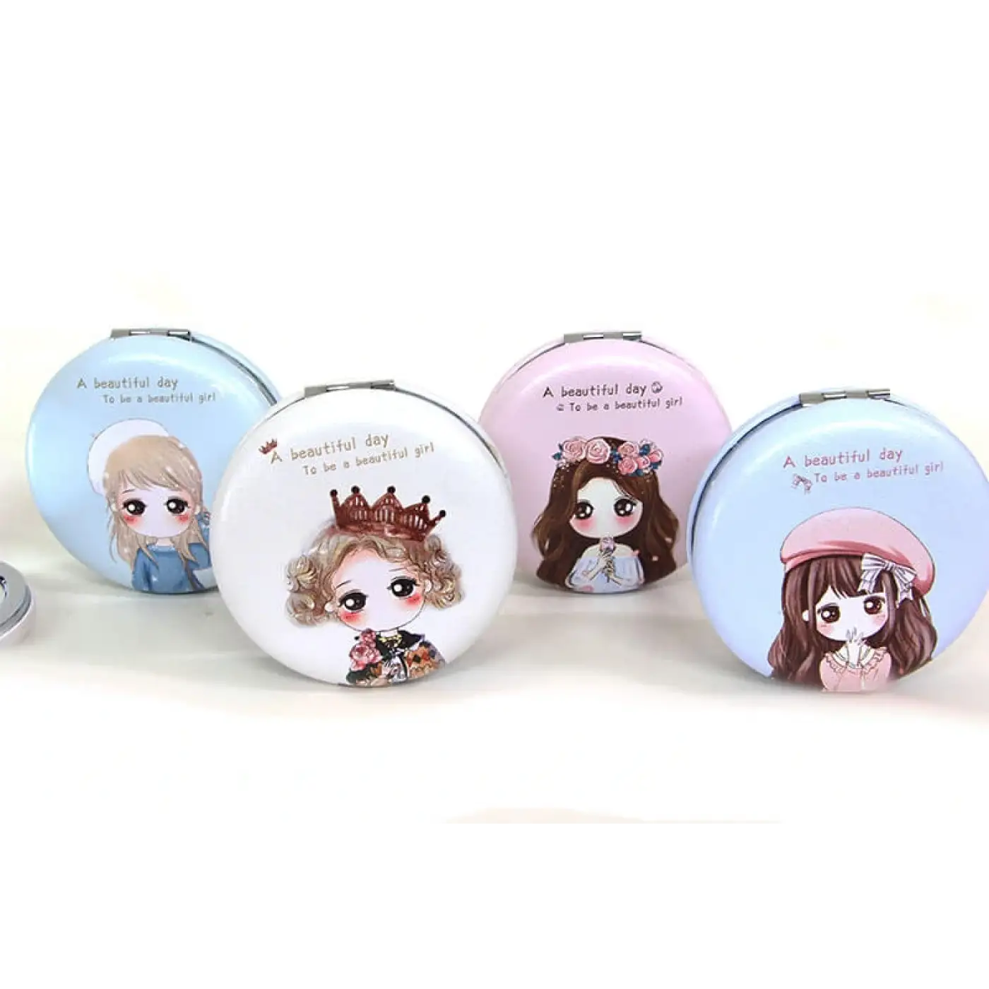 Cep Aynası Yuvarlak Tombul Prenses