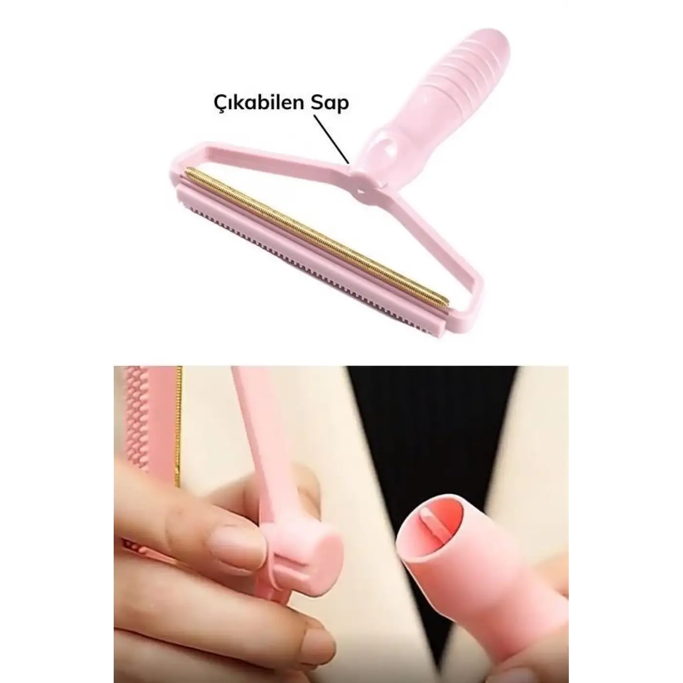 Çift Taraflı Elbise Kazak Plastik Kumaş Tüy Alma Ve Tiftik Temizleyici Toplayıcı Taşınabilir