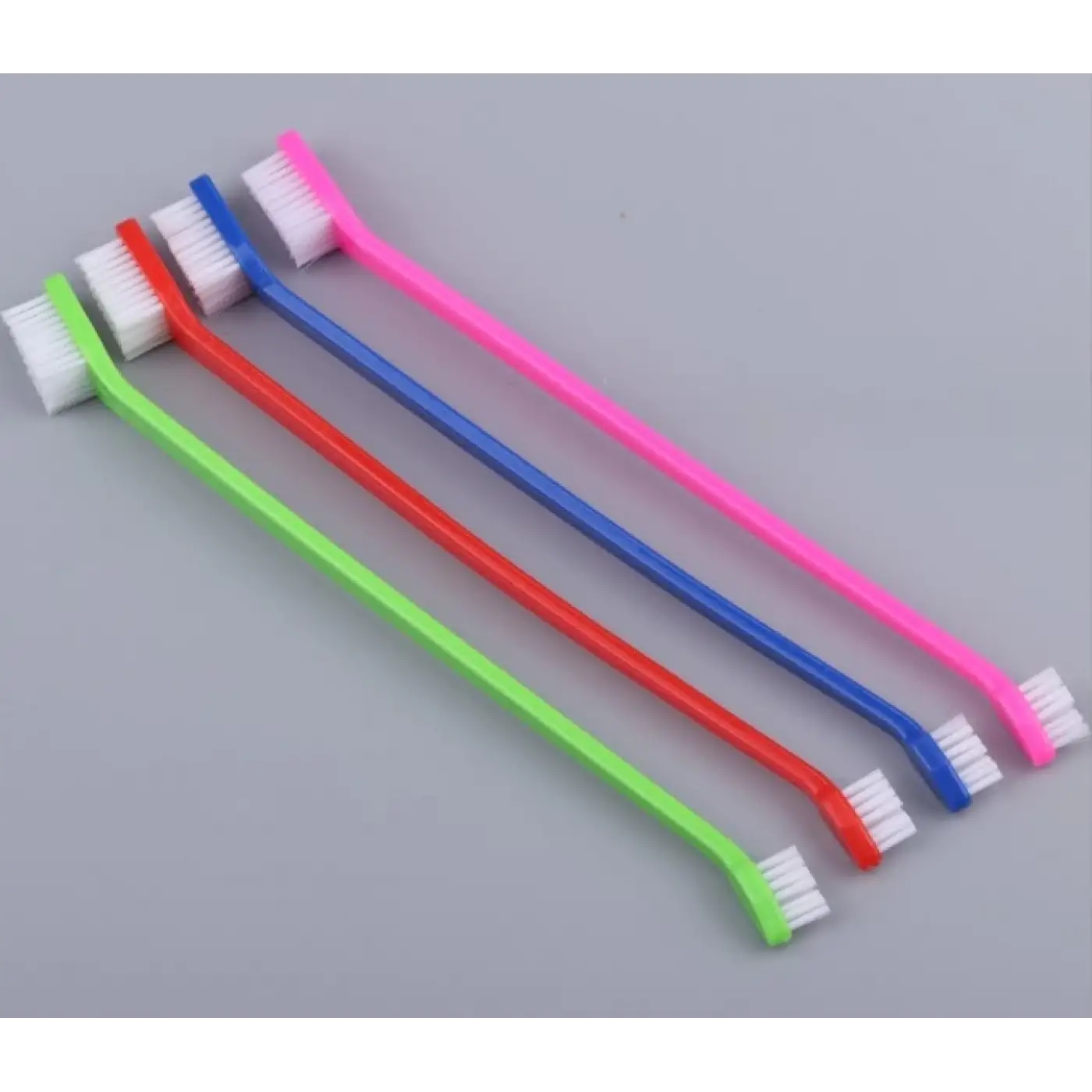 Pratik Çift Taraflı Hayvan Diş Fırçası 4 Lü Set