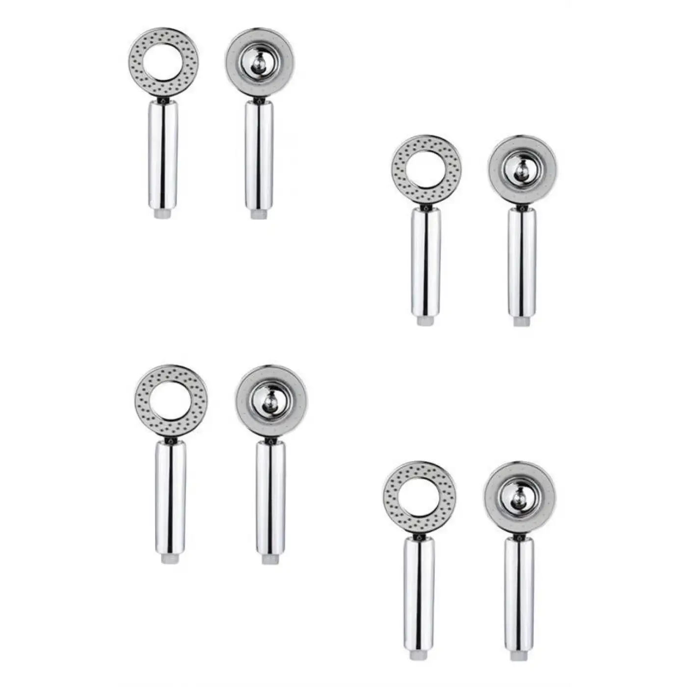 Çift Taraflı Yüksek Basınç Su Akıtan Şampuan Hazneli Duş Başlığı