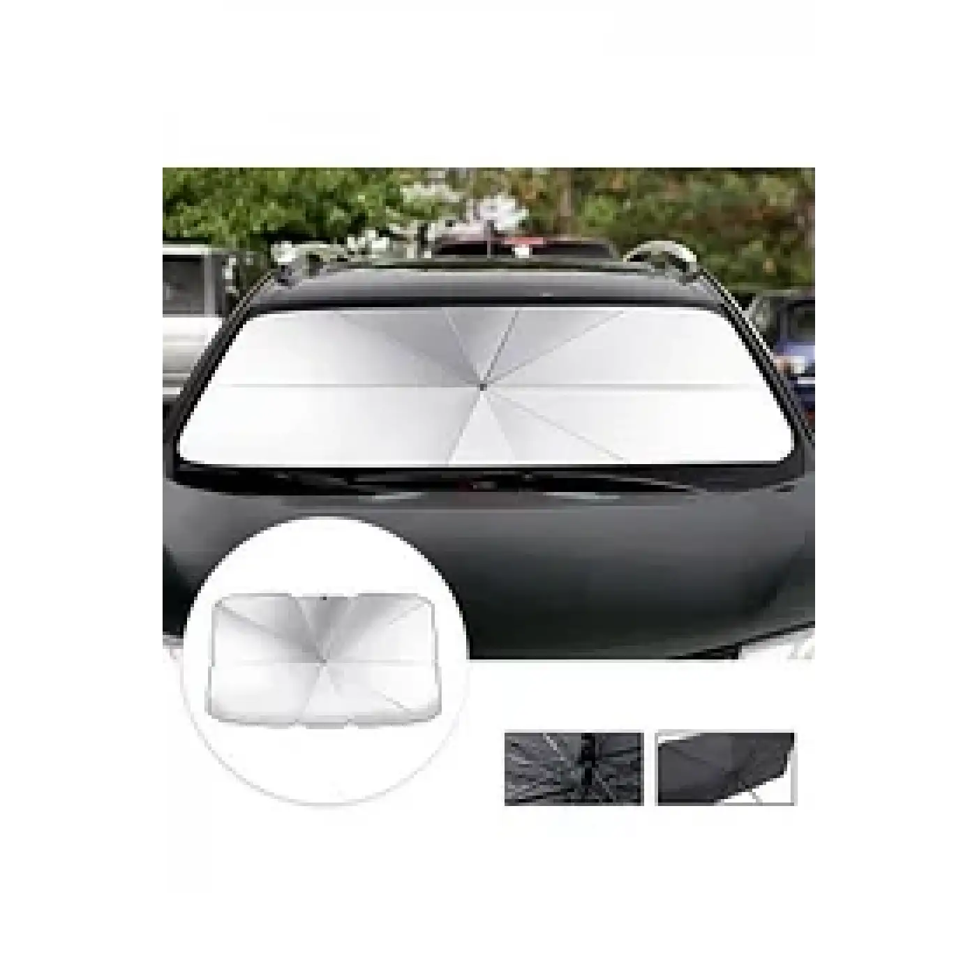 Citroen C3 Aircross, Peugeot 3008, Skoda Kamiq, Seat Ateca, Hyundai Kona Uyumlu Oto Şemsiye