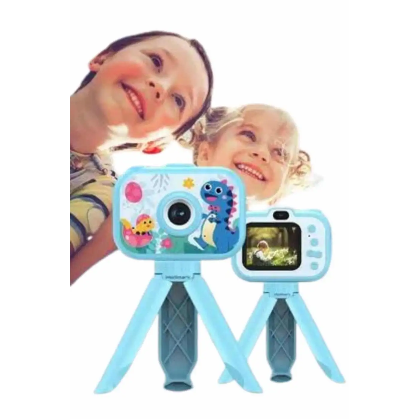 Çocuk Için Eğitici Video Kamera Ayaklı Mini Fotoğraf Makinesi