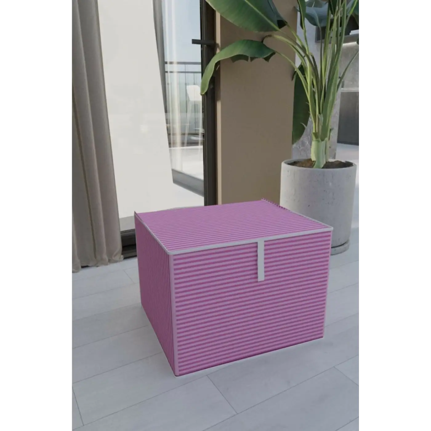 Çok Amaçlı Düzenleyici Kutu Organizer Cırt Cırtlı Hurç Maxi Boy 30cm X 40cm X 50cm (1 Adet) 7644