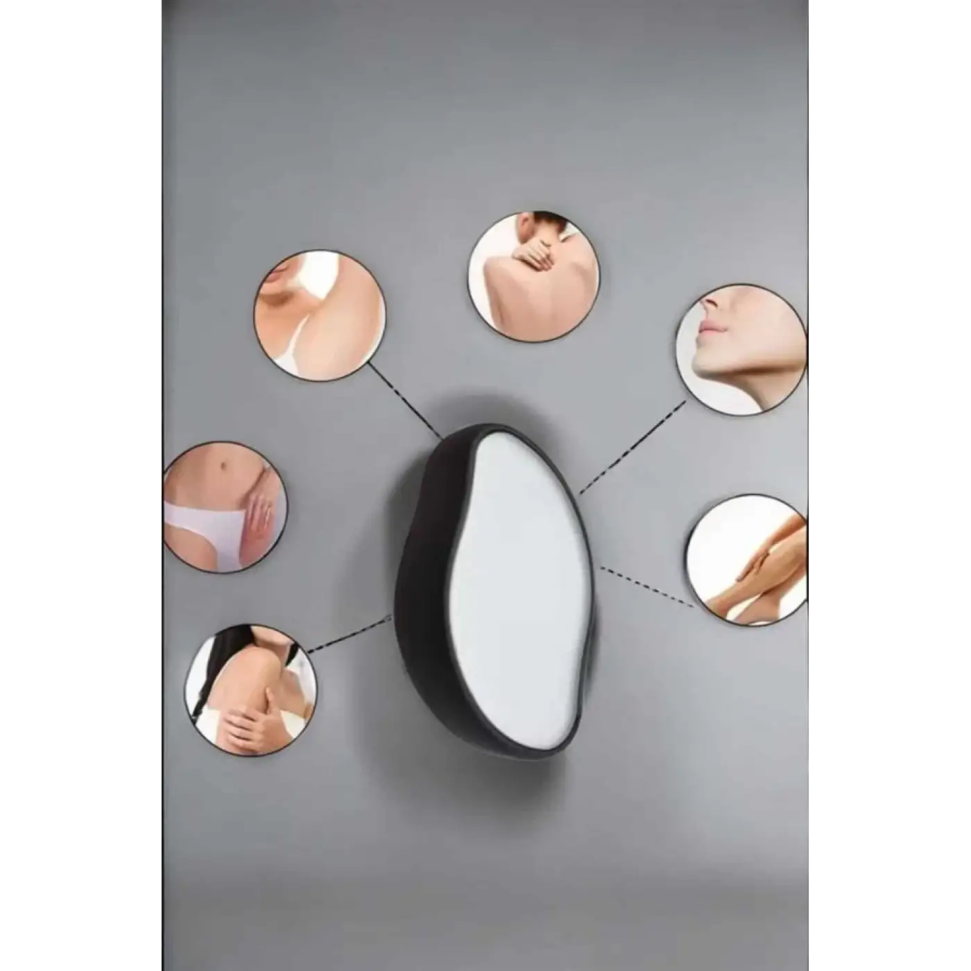 Crystal Eraser Epilasyon Aleti Tüy Silgisi Tüy Alıcı Kristal Epilatör Ağda