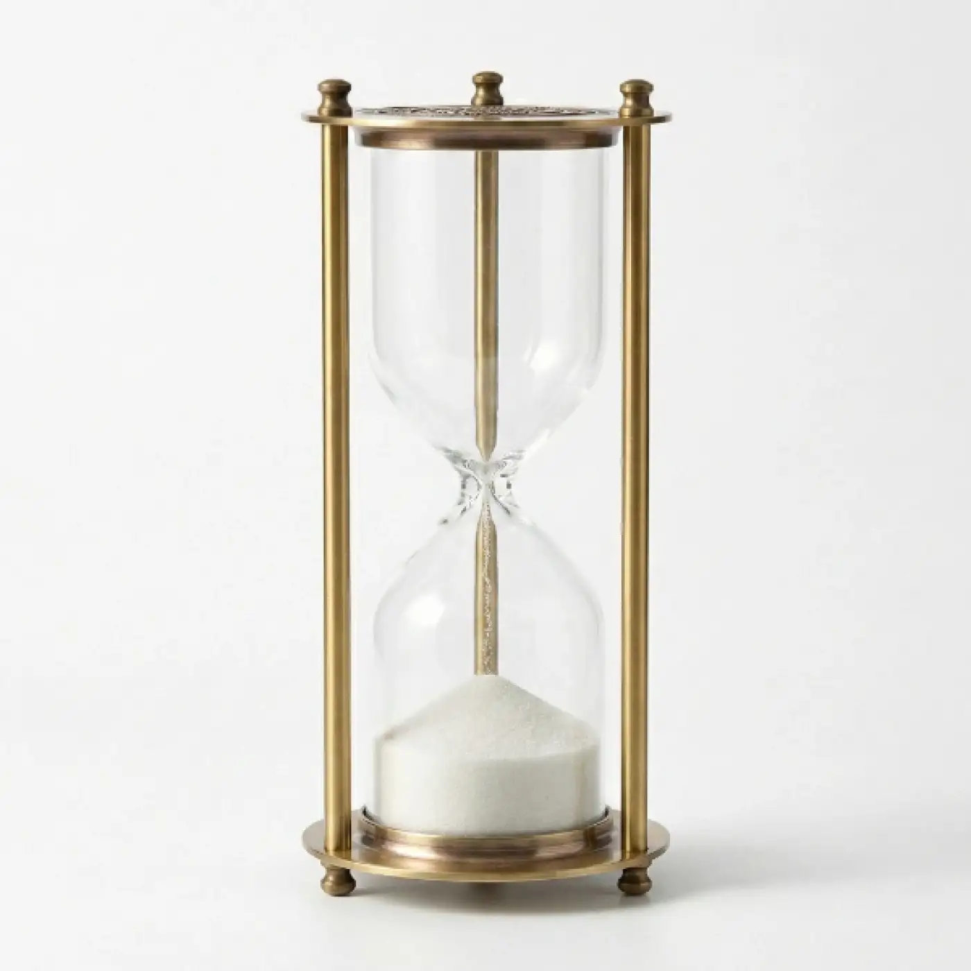 Dekoratif Cam Kum Saati 7x18 cm