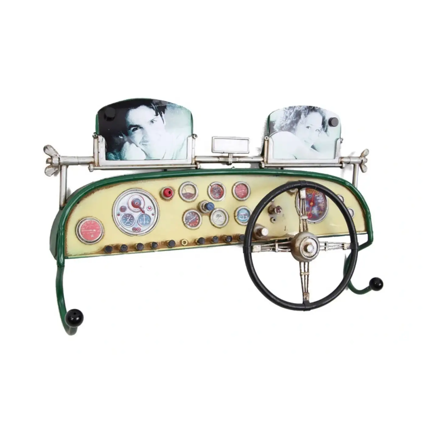 Dekoratif Metal Askı Çerçeveli Ve Araba Konsolu Temalı   ( 35 İs )