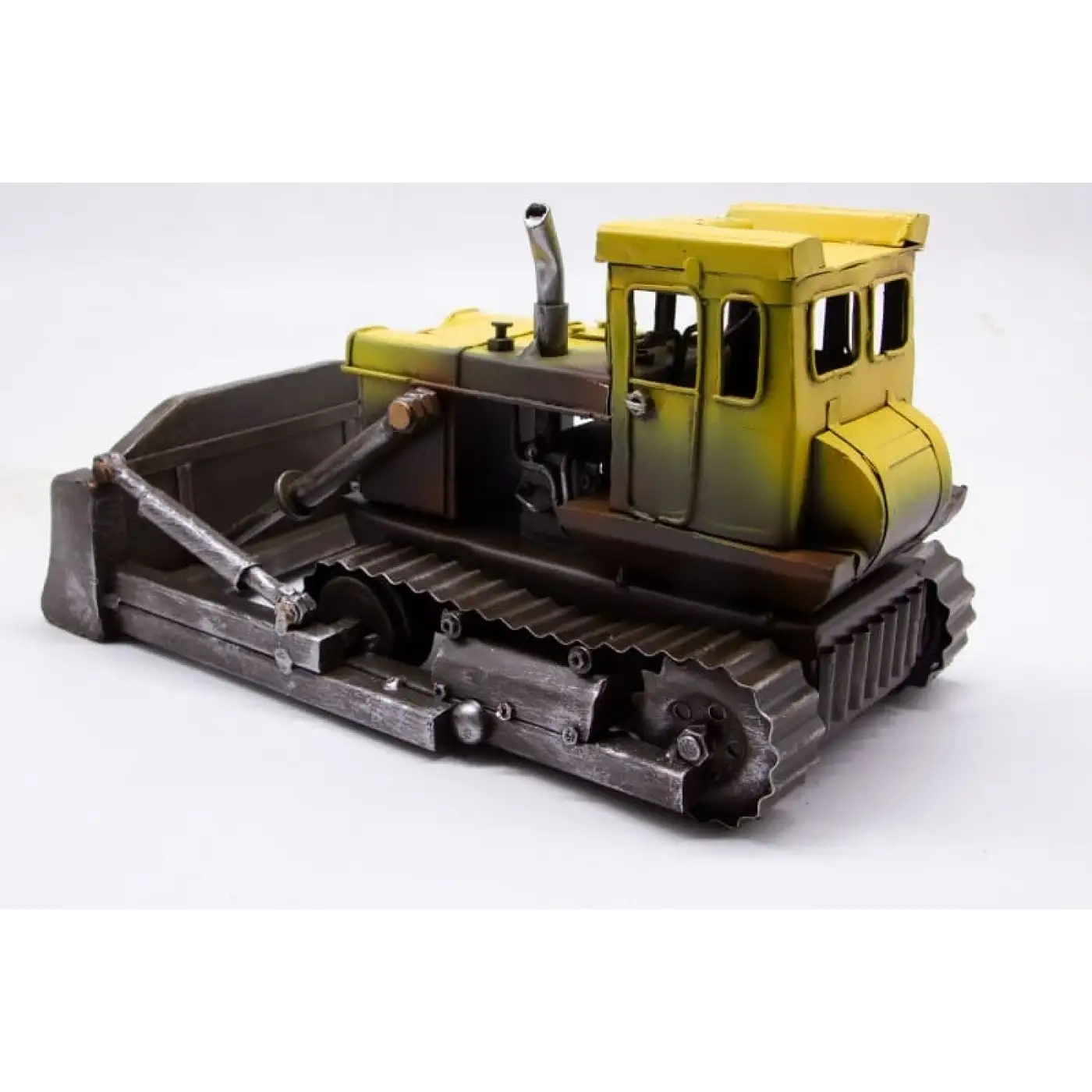 Dekoratif Metal Buldozer