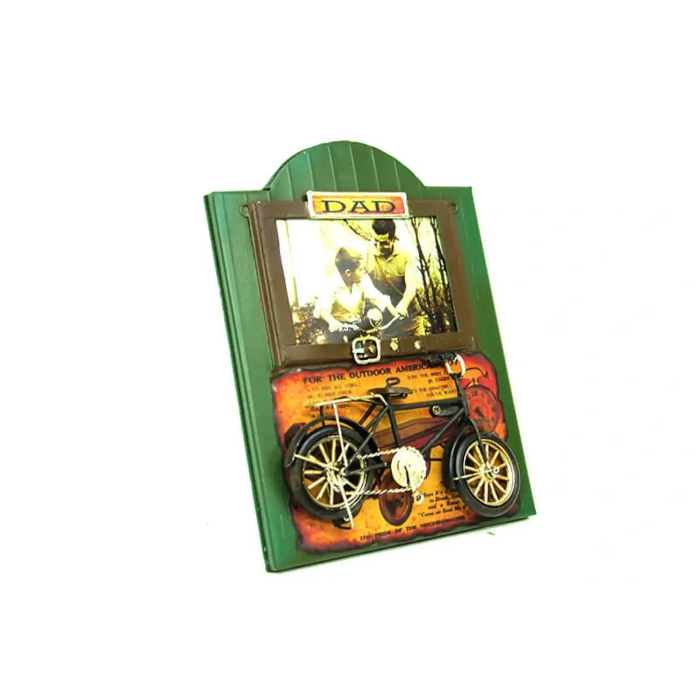 Dekoratif Metal Çerçeve Bisiklet Dekorlu   ( 25 İs )