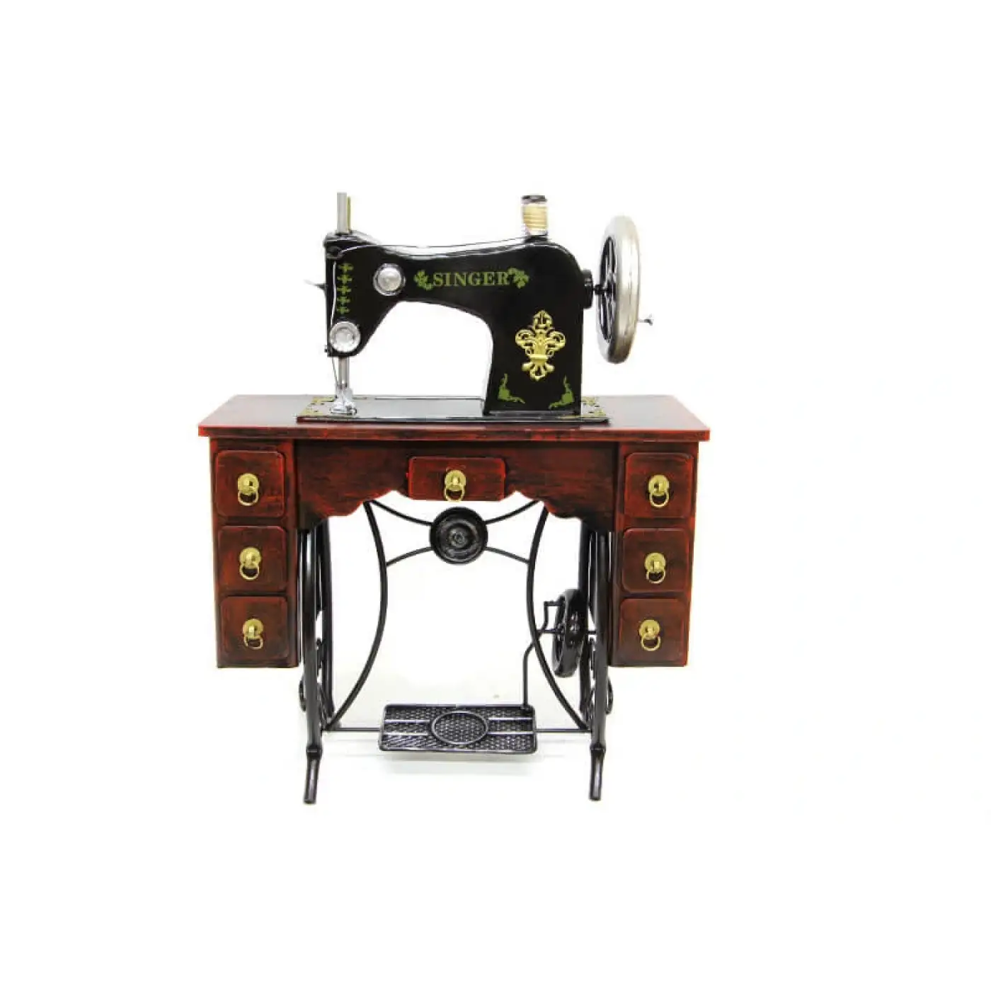 Dekoratif Metal Dikiş Makinesi