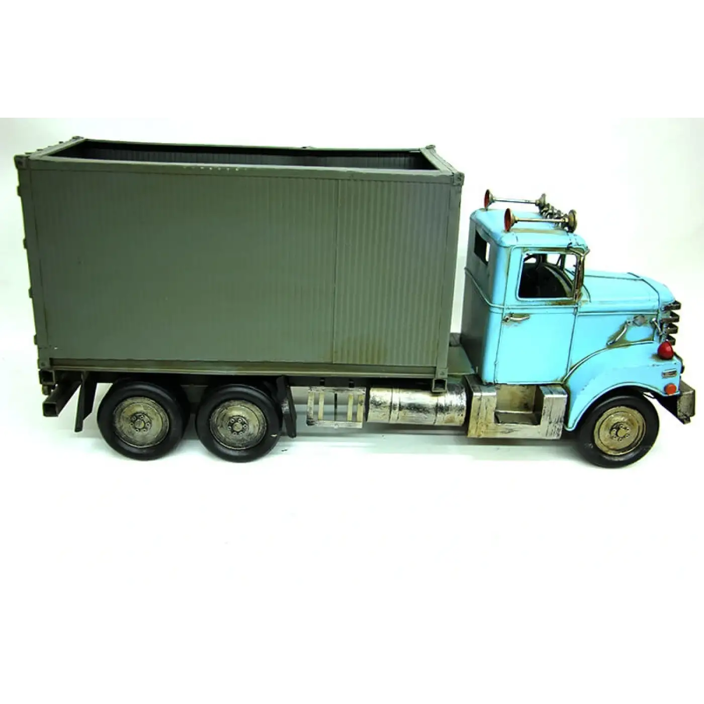 Dekoratif Metal Kamyon Saksı