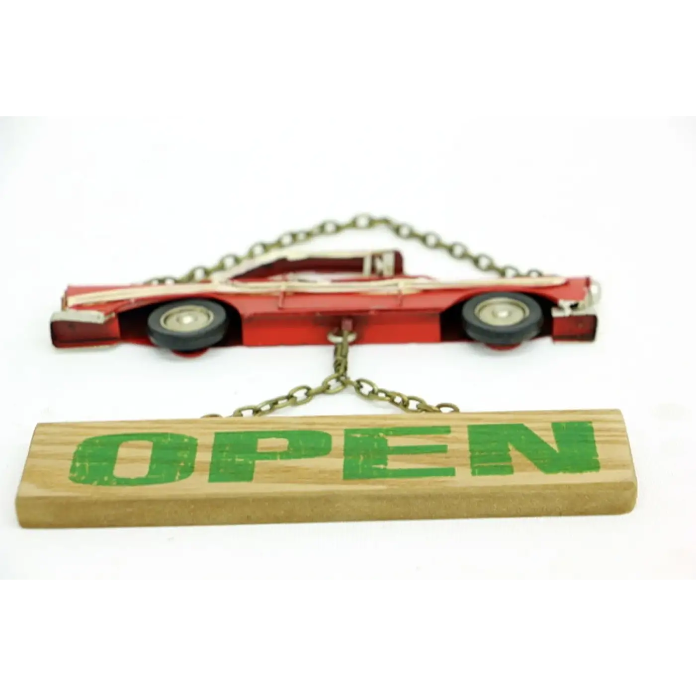 Dekoratif Metal Kapı Yazısı Araba  ( 25 İs )