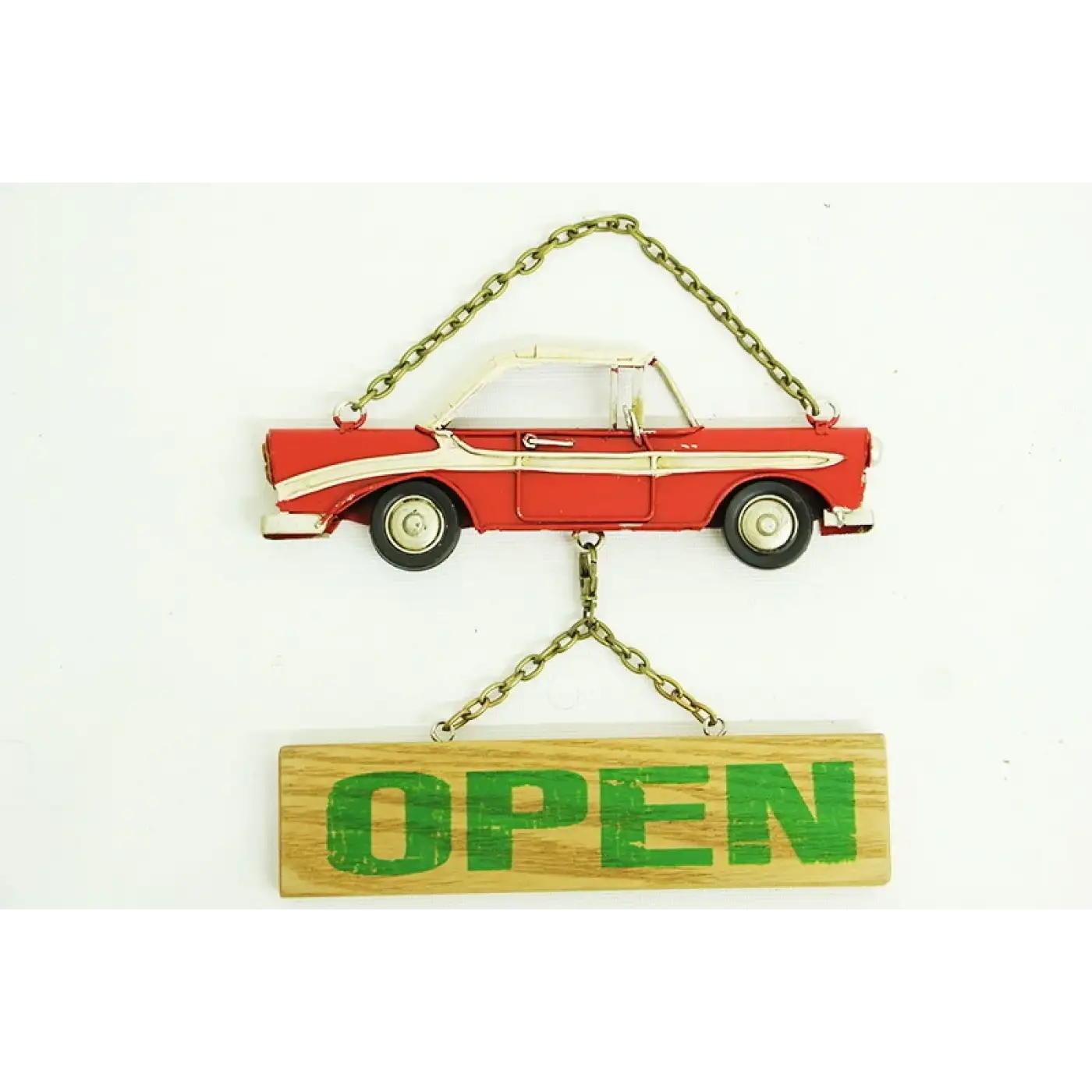 Dekoratif Metal Kapı Yazısı Araba  ( 25 İs )