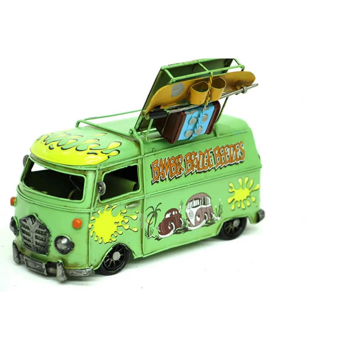 Dekoratif Metal Minibüs Çerçeveli