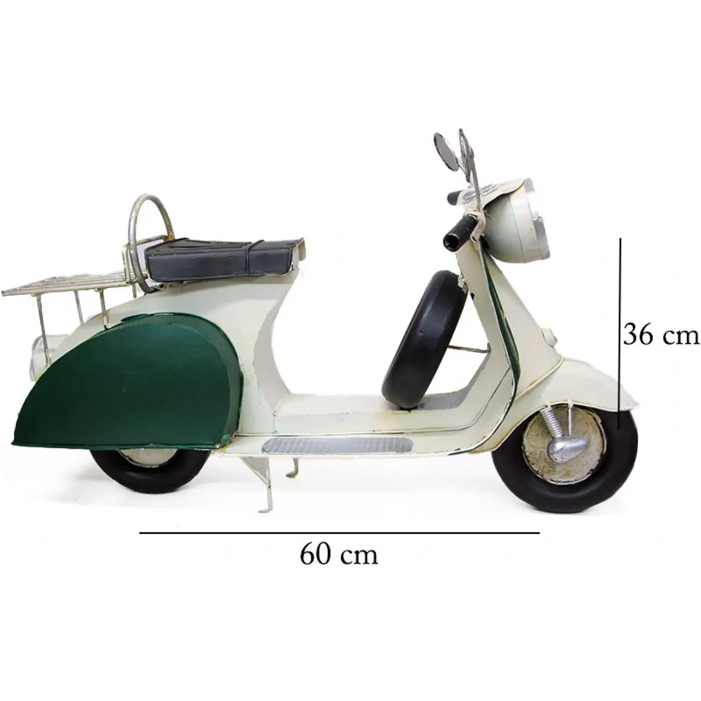 Dekoratif Metal Scooter