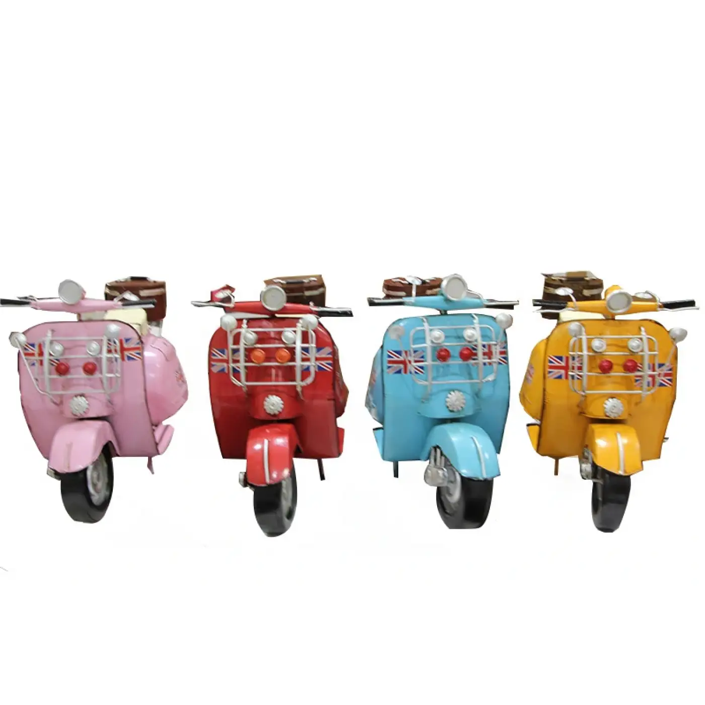 Dekoratif Metal Scooter