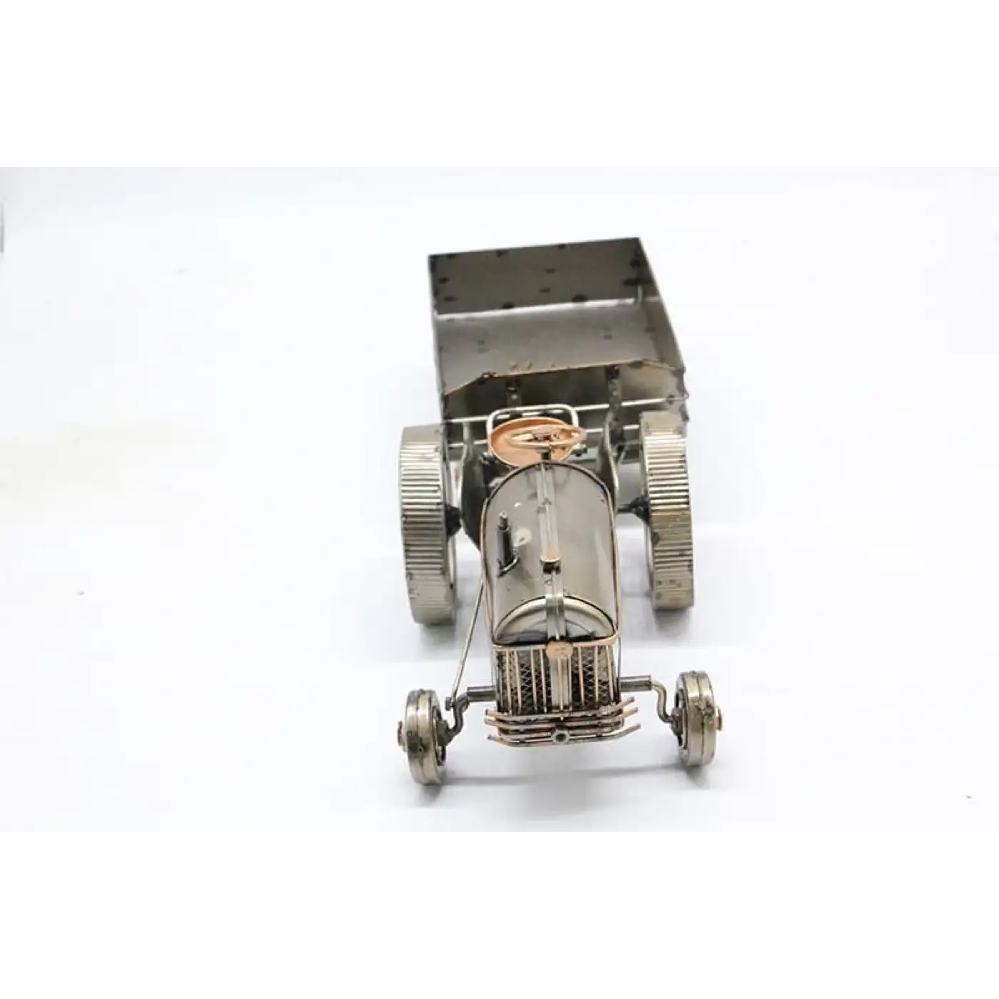 Dekoratif Metal Traktör Römork