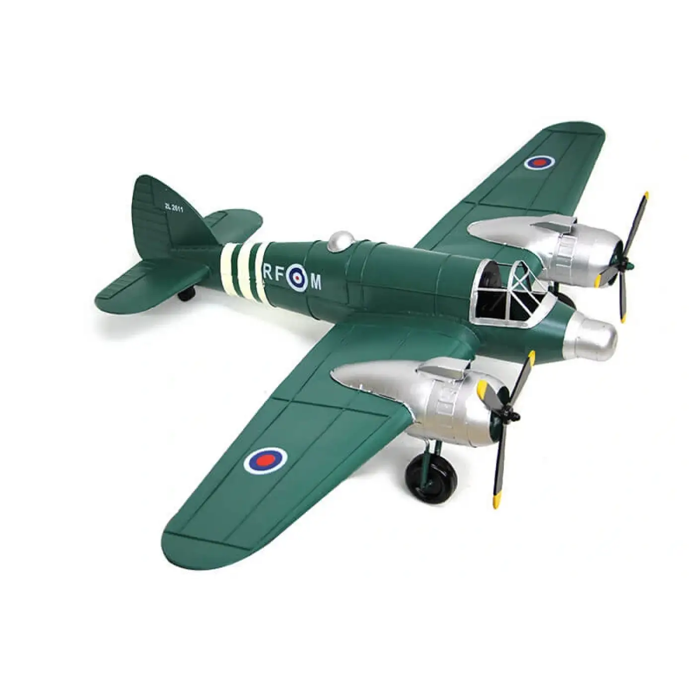 Dekoratif Metal Uçak