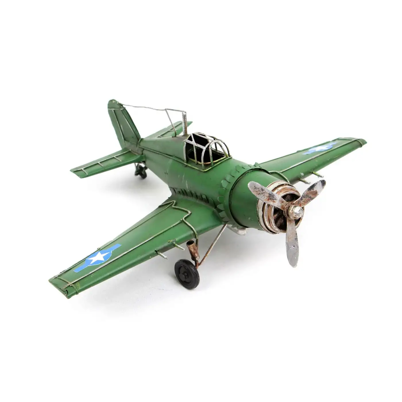 Dekoratif Metal Uçak