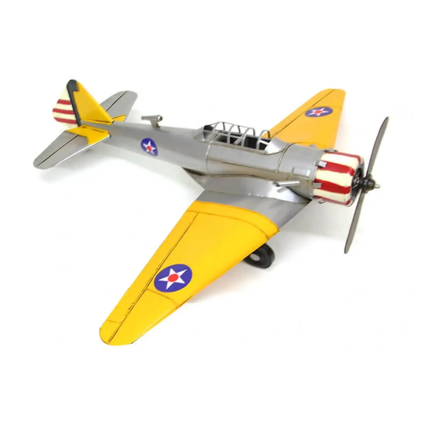 Dekoratif Metal Uçak