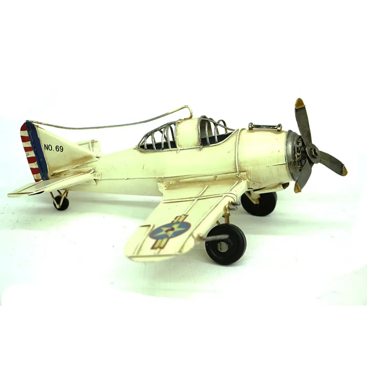 Dekoratif Metal Uçak