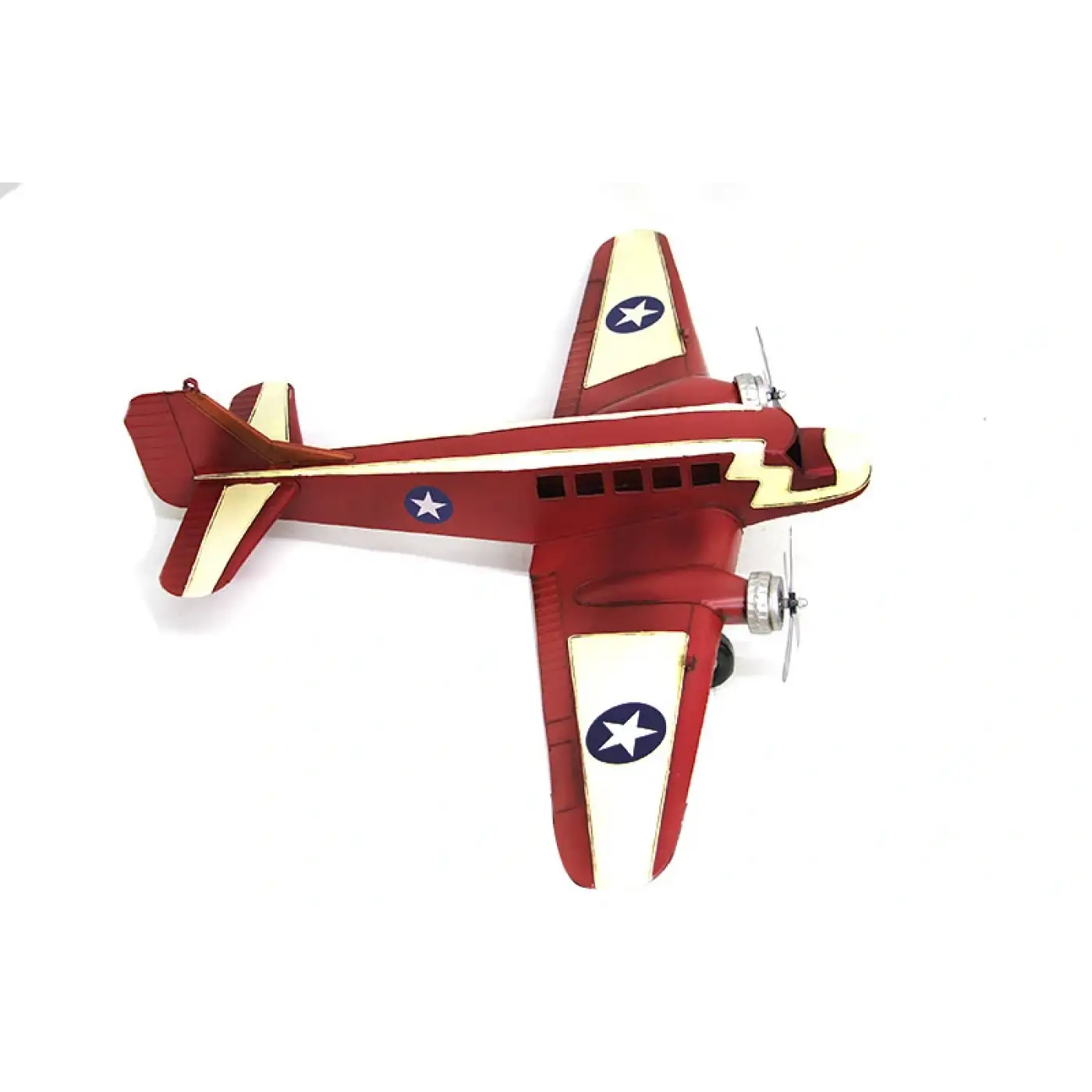 Dekoratif Metal Uçak