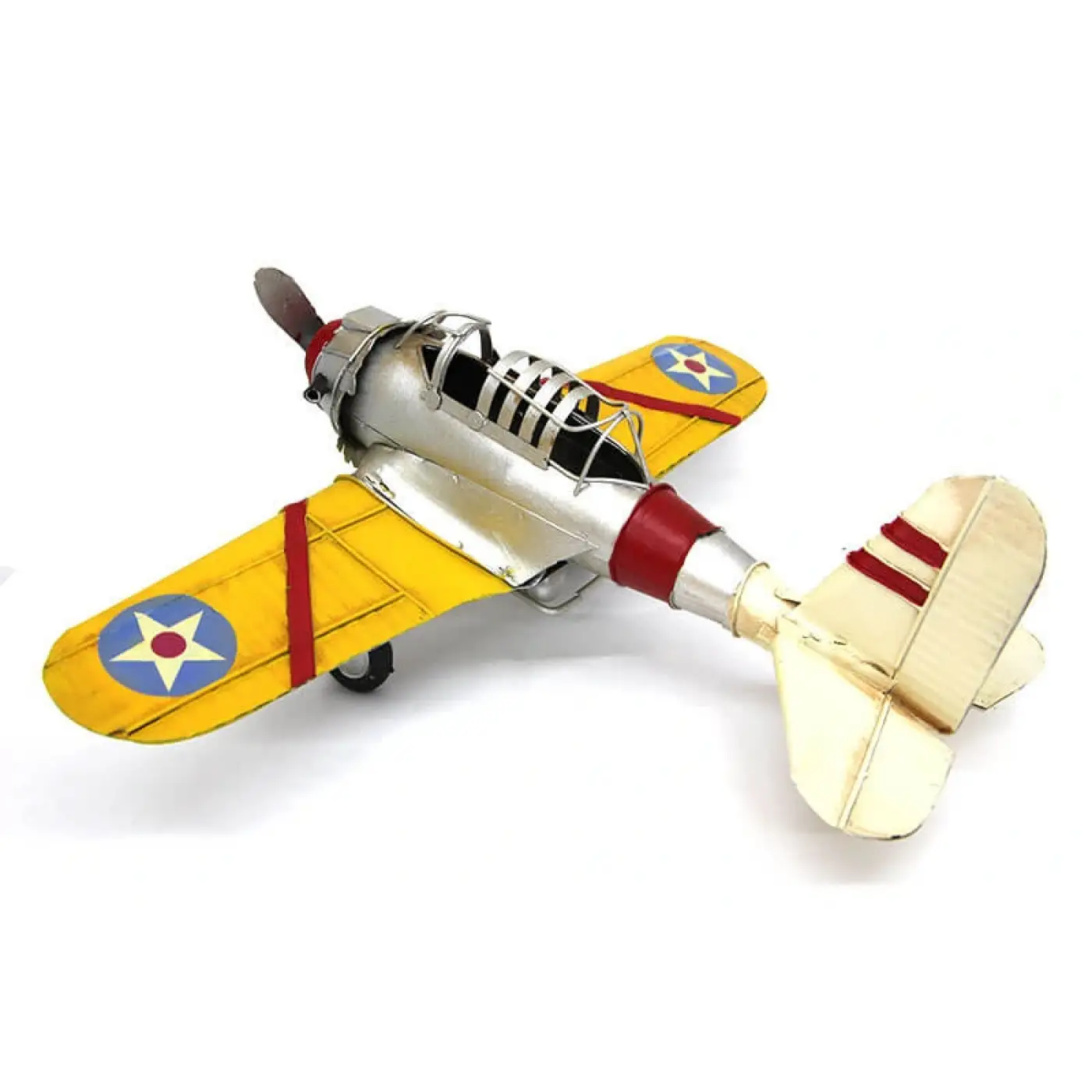 Dekoratif Metal Uçak