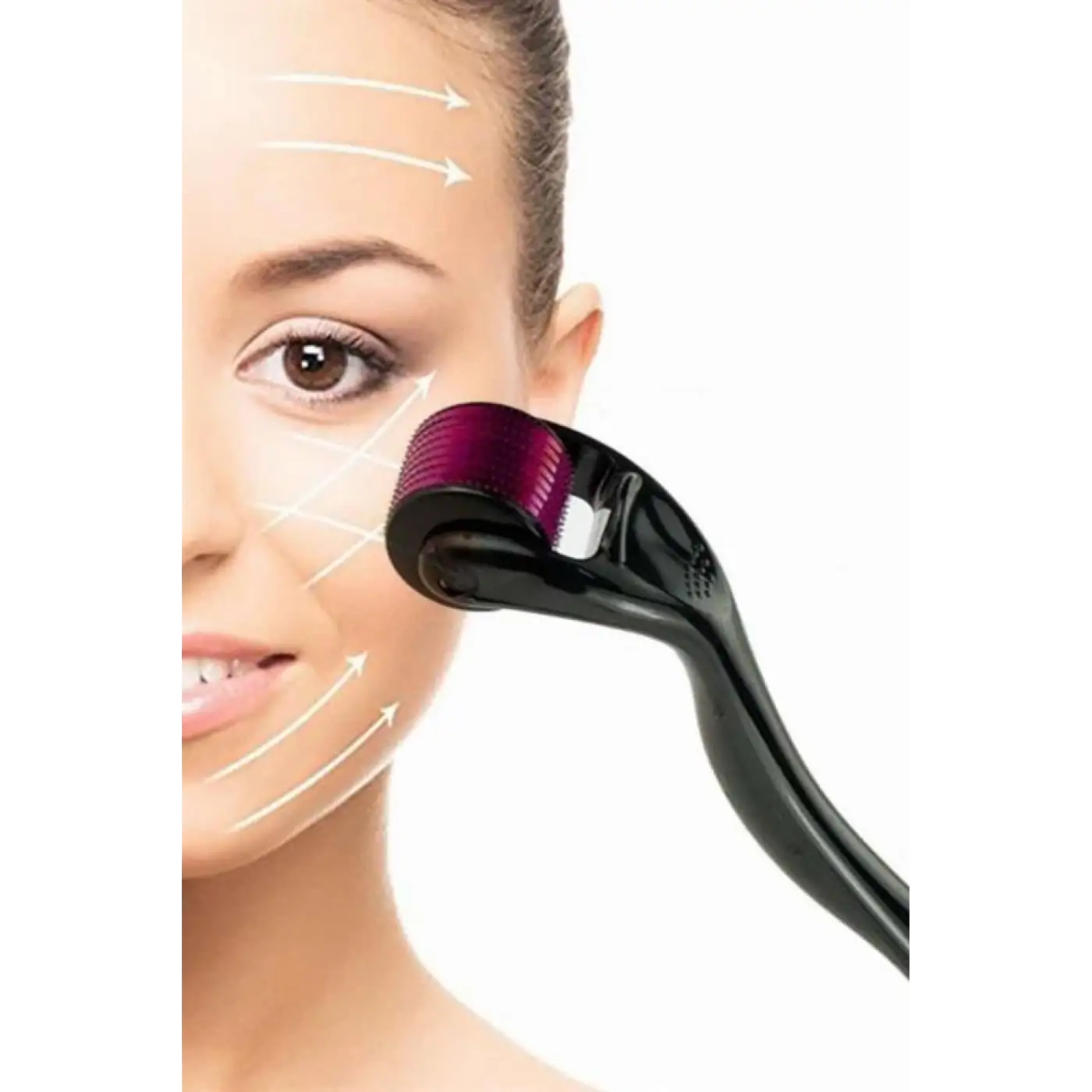 Derma Roller Titanyum Uçlu 540 İğneli 1 Mm Saç Sakal Çıkarma Ve Cilt Bakım Masaj Aleti