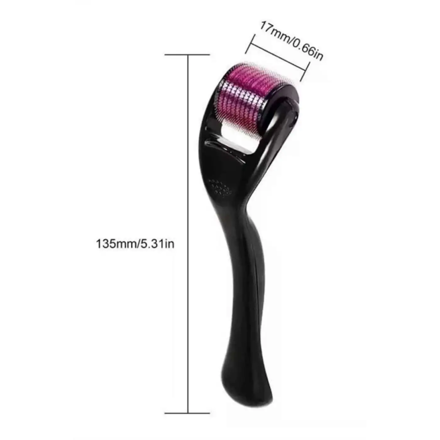 Dermaroller Titanyum 540 Iğneli 1 Mm Saç Kaş Sakal Serum Kullanıma Uygun