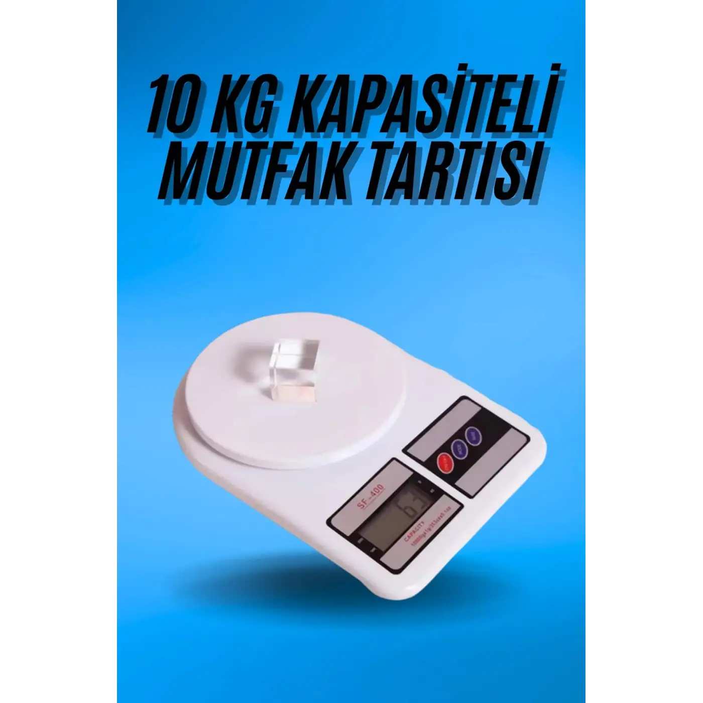 Dijital Hassas 10 Kg Mutfak terazisi tartısı LCD Ekran Mutfak Tartısı