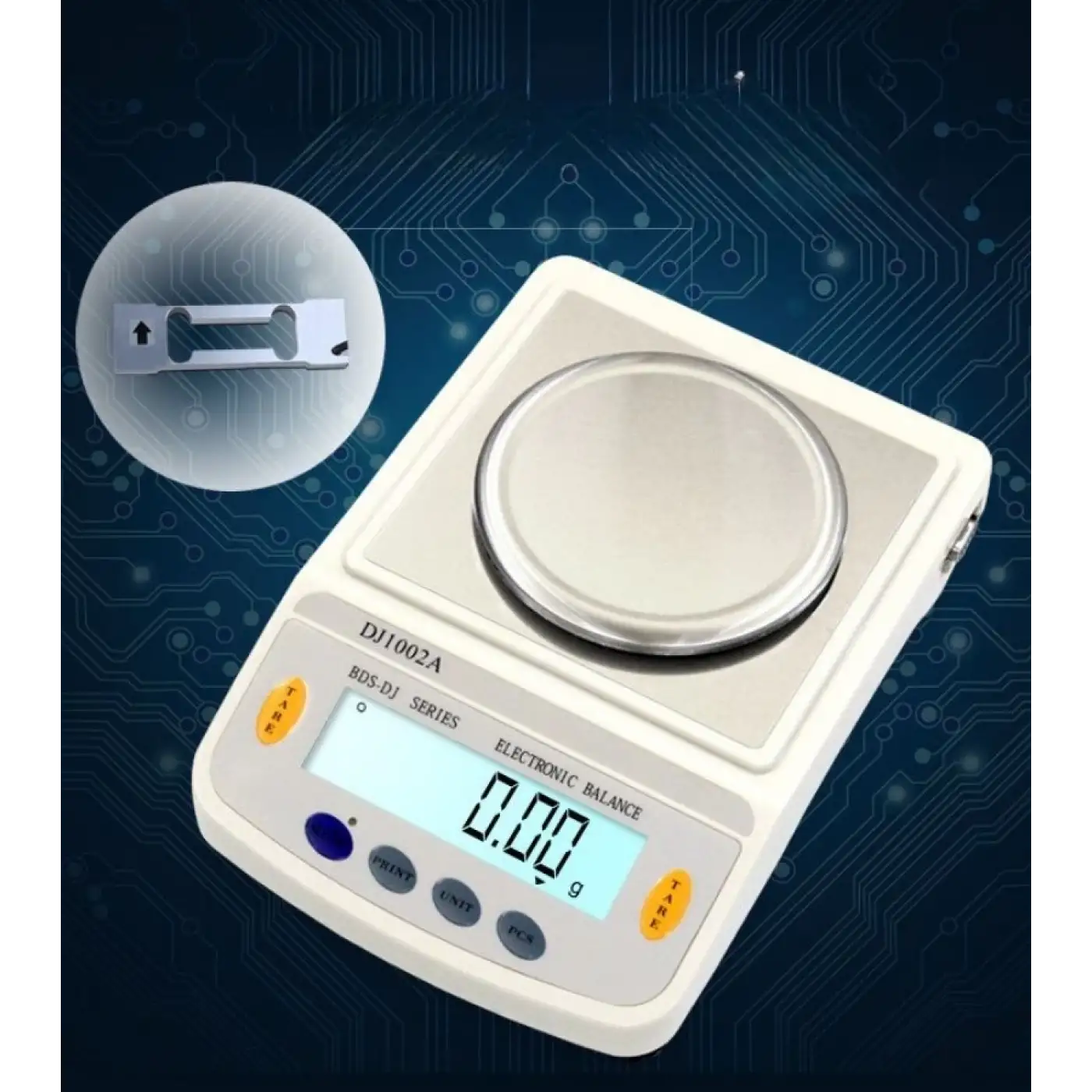 DJ602A Kefeli Hassas Terazi 3000 g Kapasiteli, 0.01 g Hassasiyetle Profesyonel Ölçüm