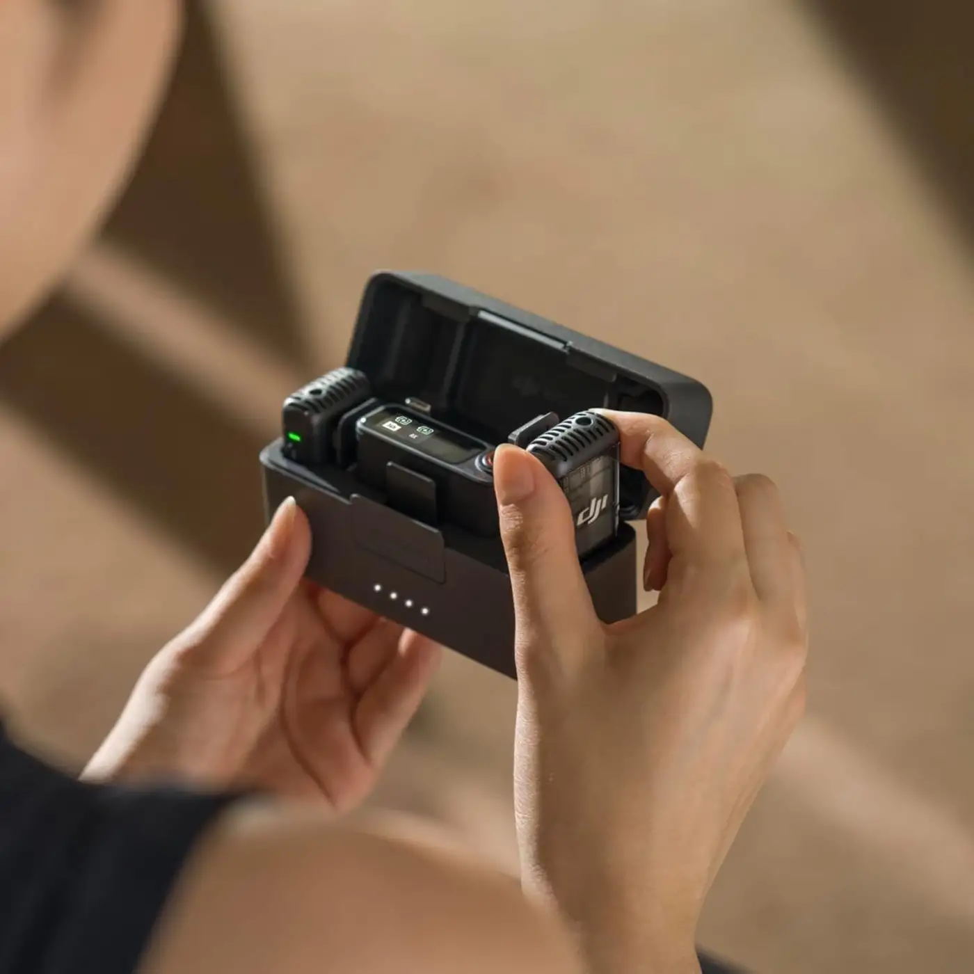 DJI Mic 2 (2 TX + 1 RX) Kablosuz Mikrofon Seti Kiti