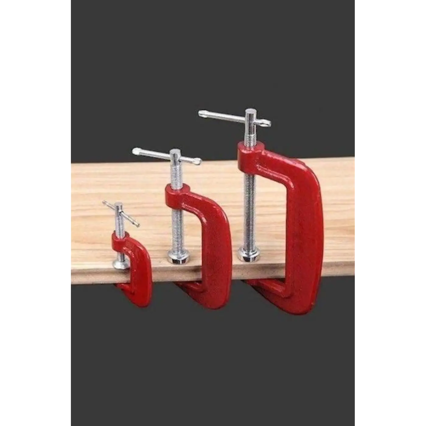 Doğrama Ve Metal Sıkma Sıkıştırma İçin 3lü Mini Mengene Aparat