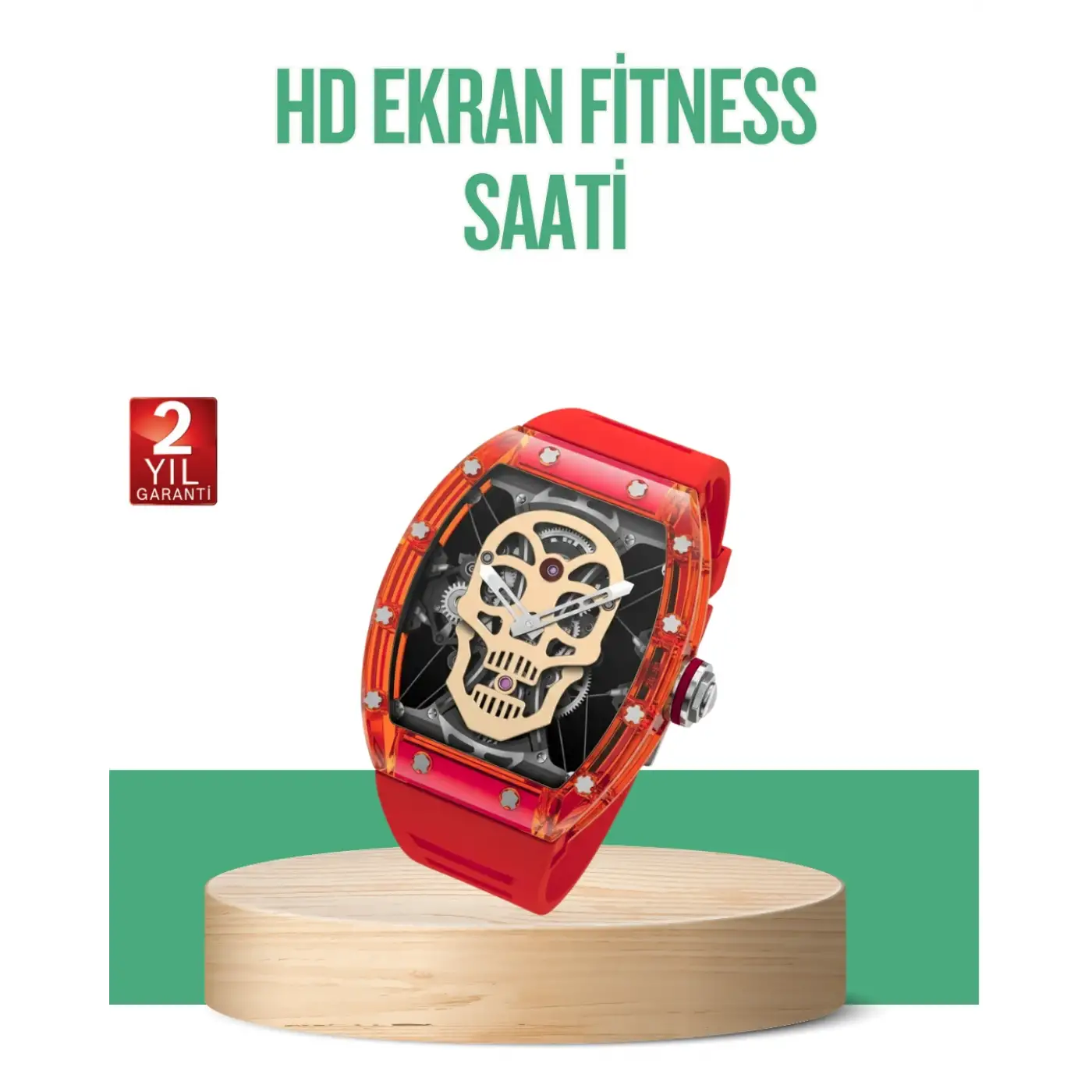 Dokunmatik Akıllı Saat Spor ve Günlük Kullanım