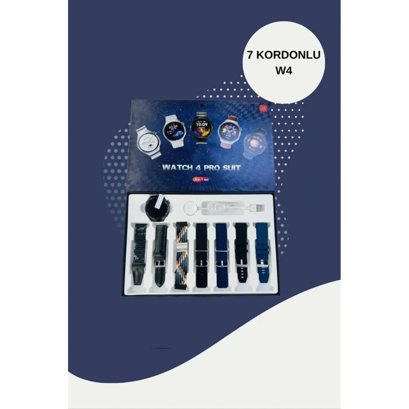 Dokunmatik Akıllı Saat Yeni Nesil Kulaklık Kampanyası Bluetooth Bağlantılı ANC Özelliği