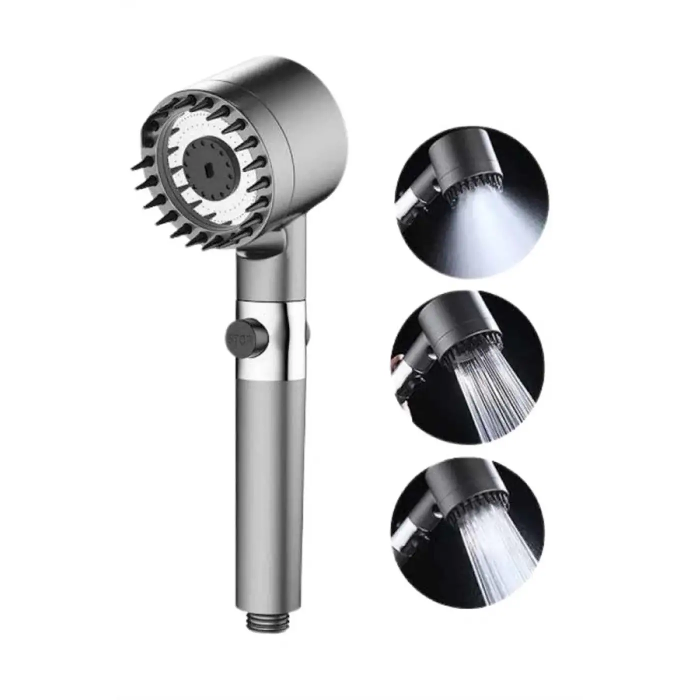 Duş Başlığı Profesyonel Masaj Başlıklı 3 Modlu Yeni Nesil Masaj Uçlu Su Tasarruflu