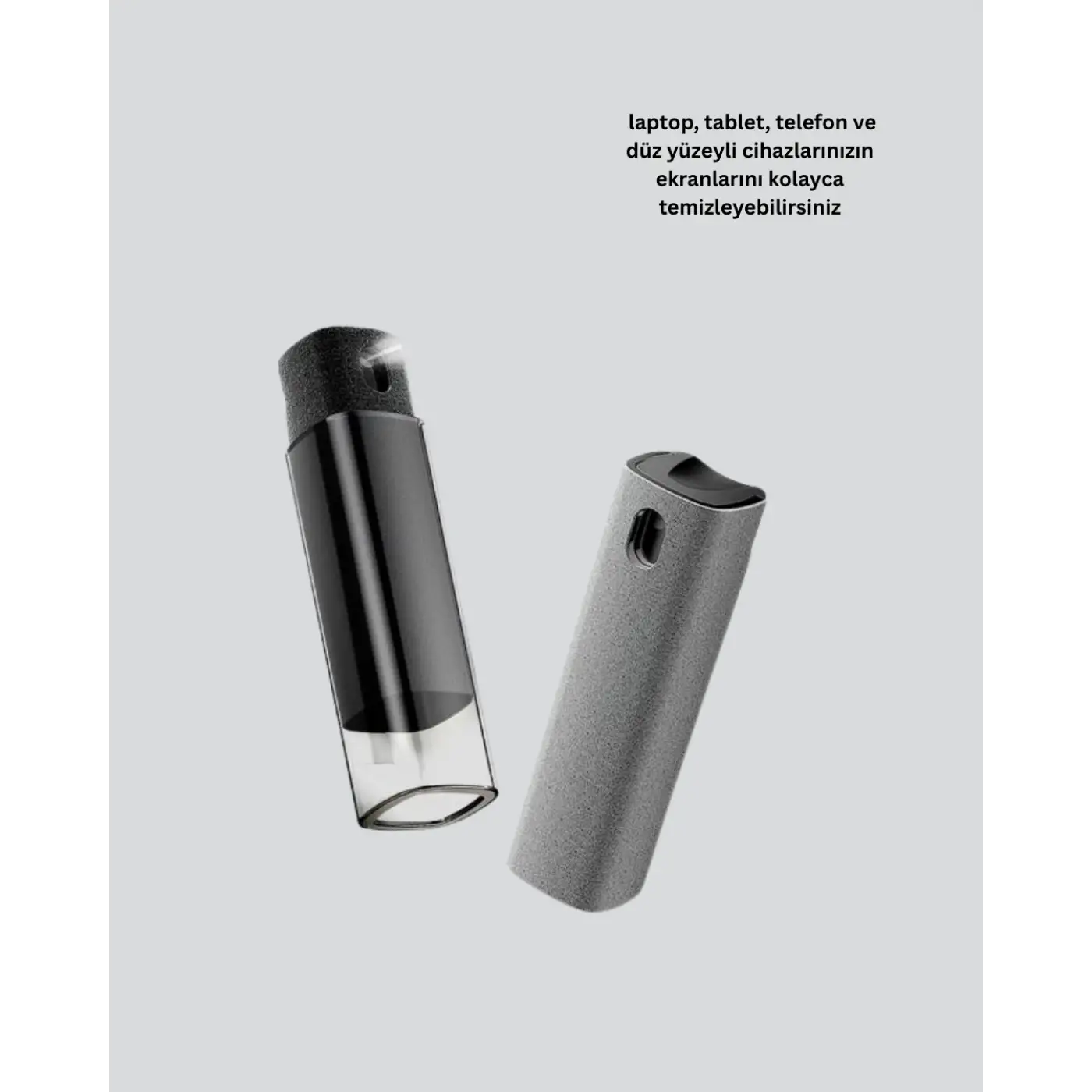 Ekran Temizleyici Sis ve Mikrofiber Bez Anti Statik Yağ Çözücü Set