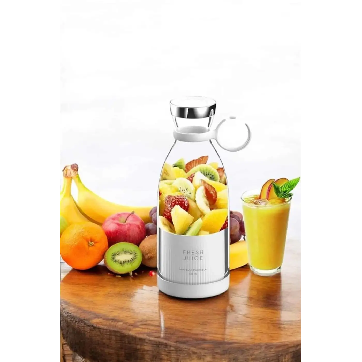 El Blender Bardak Blender Şarjlı Taşınabilir Meyve Sıkcağı Smoothie