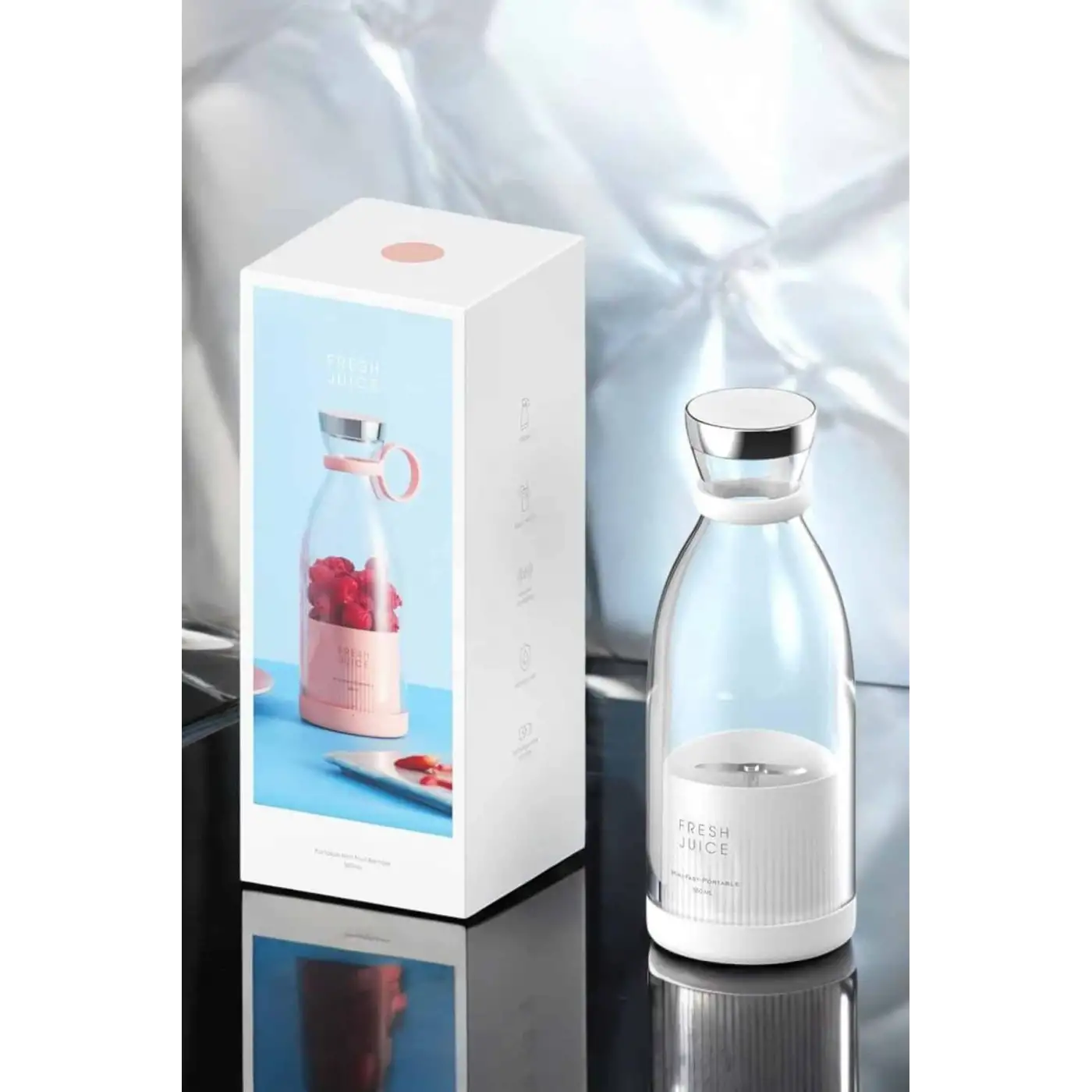 El Blender Taşınabilir Meyve Blender Şarj Edilebilir Taşınabilir Blender Elektrikli