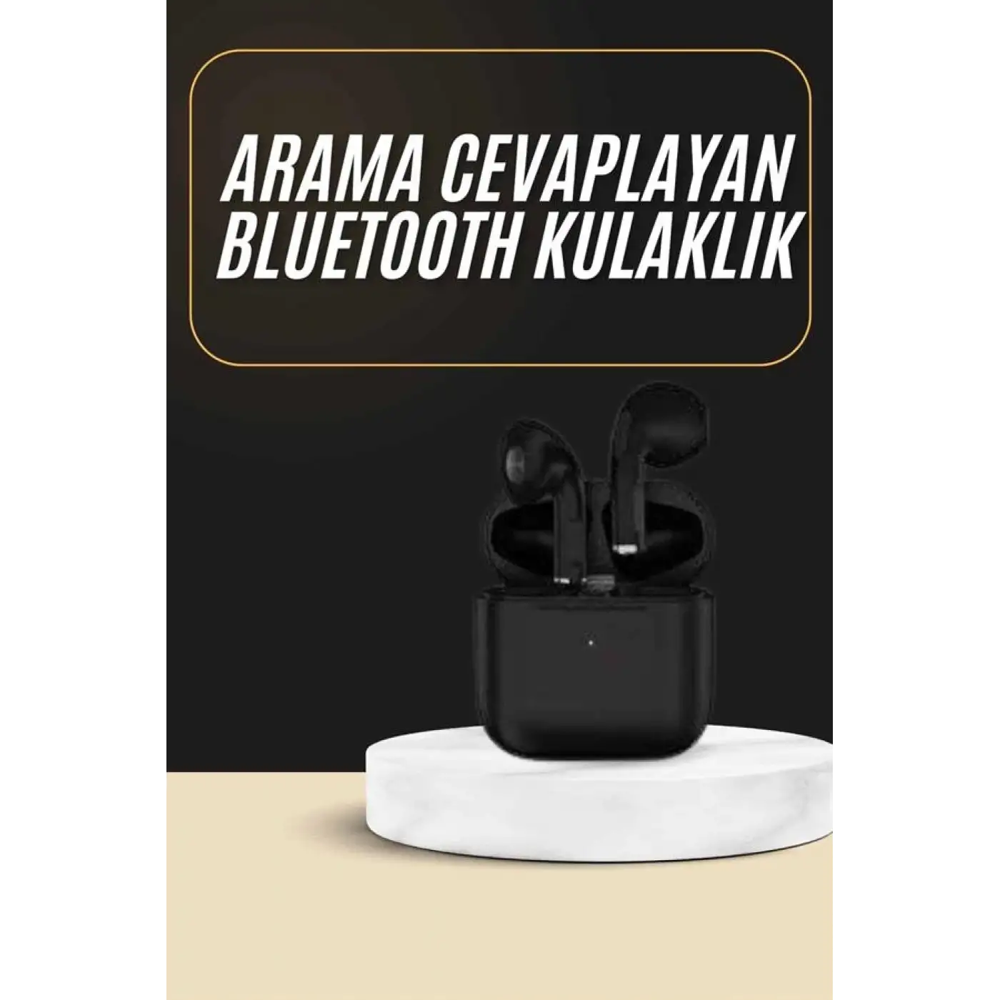 En Çok Tercih Edilen Bluetooth Kulaklık Mikrofonlu Silikonsuz Dokunmatik Kontrol