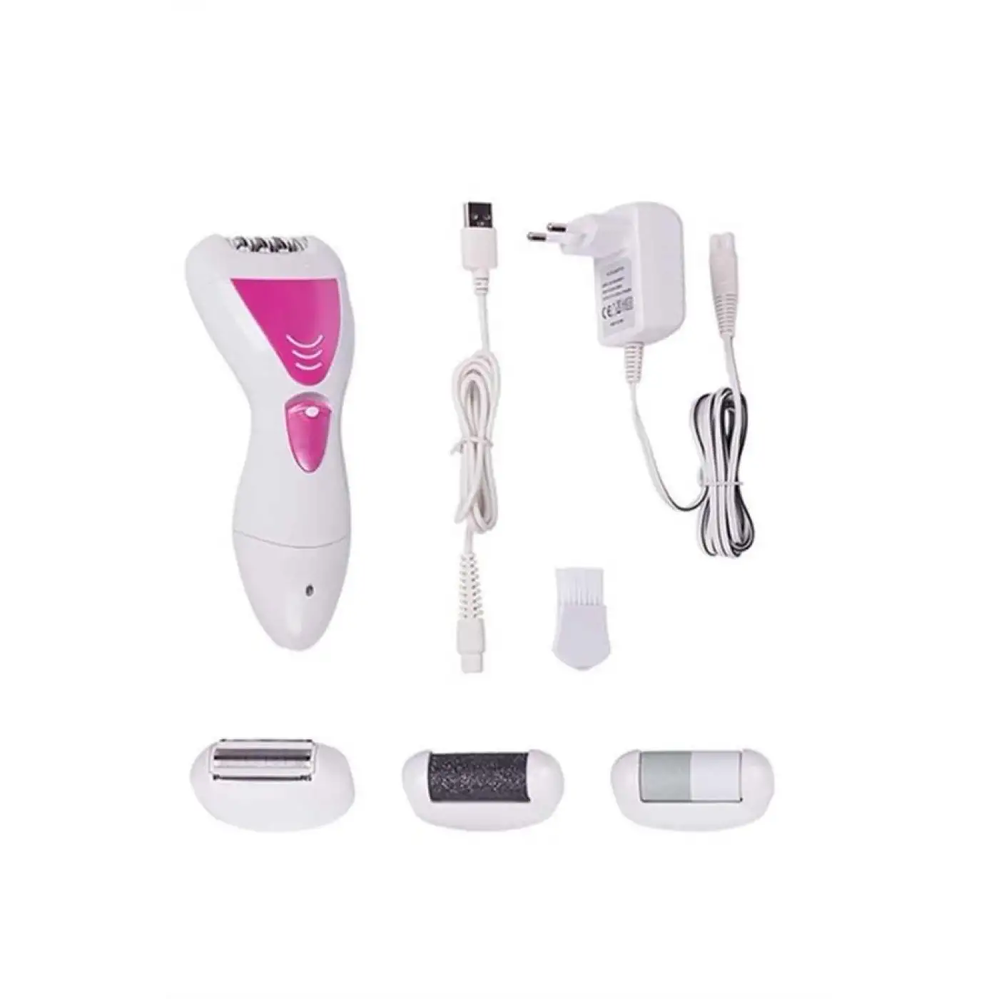 Epilatör Cihazı Epilasyon Aleti Çoklu Başlık Seçeneği Ayak Törpüsü