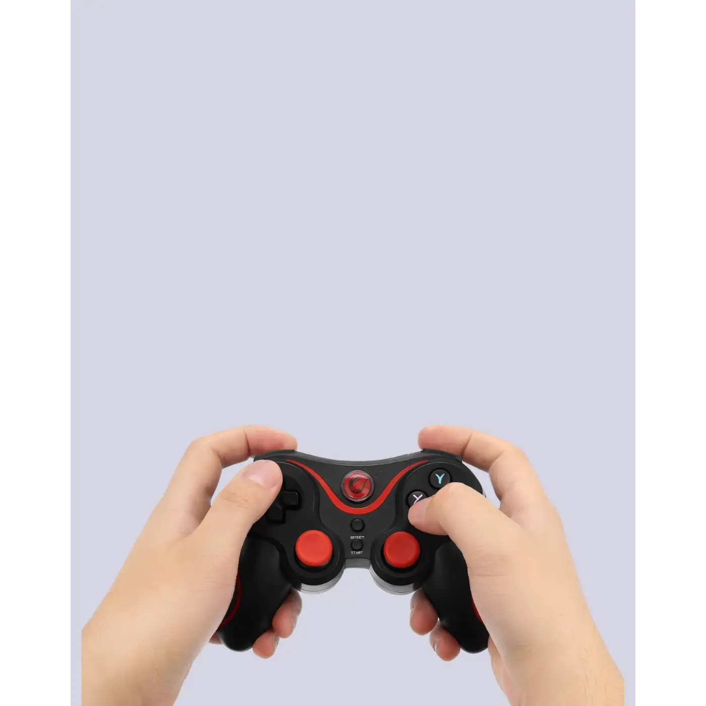 Ergonomik Tasarımlı Kablosuz Bluetooth Gamepad Titreşimli