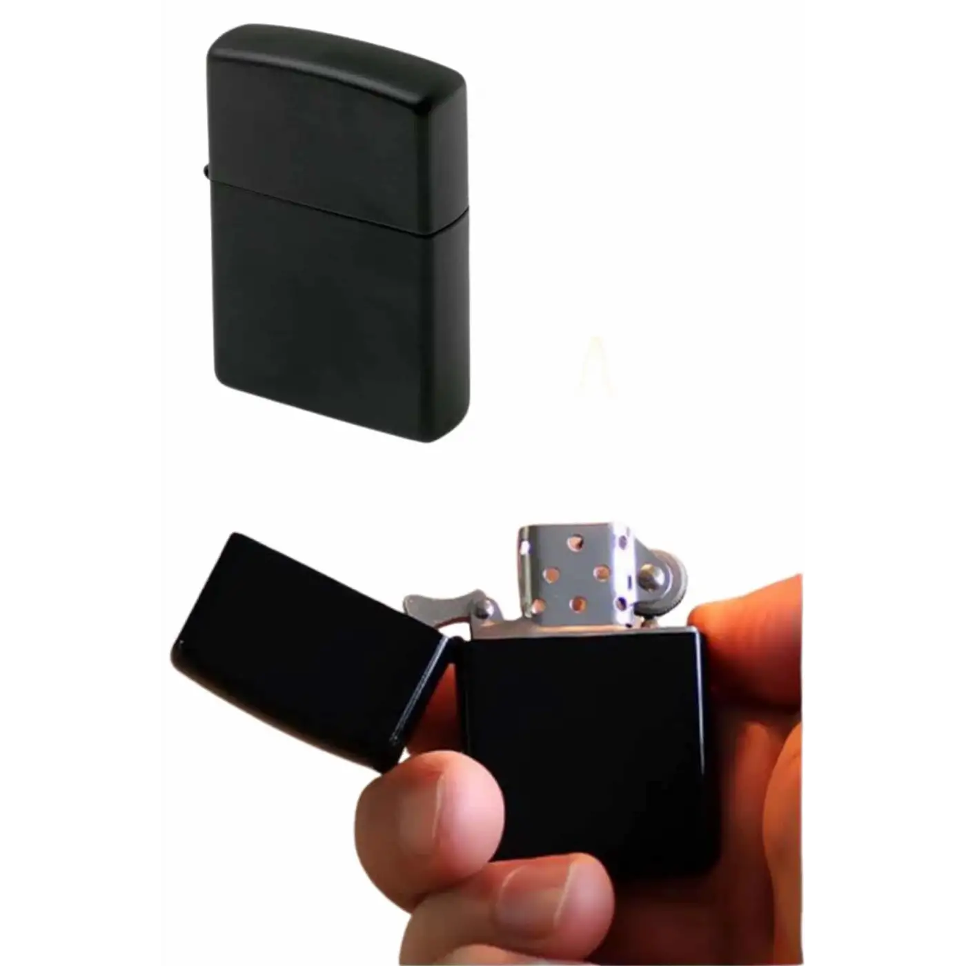 Erkeklere Özel Hediyelik Eşya  Metalik Benzinli Çakmak Doldurulabilir