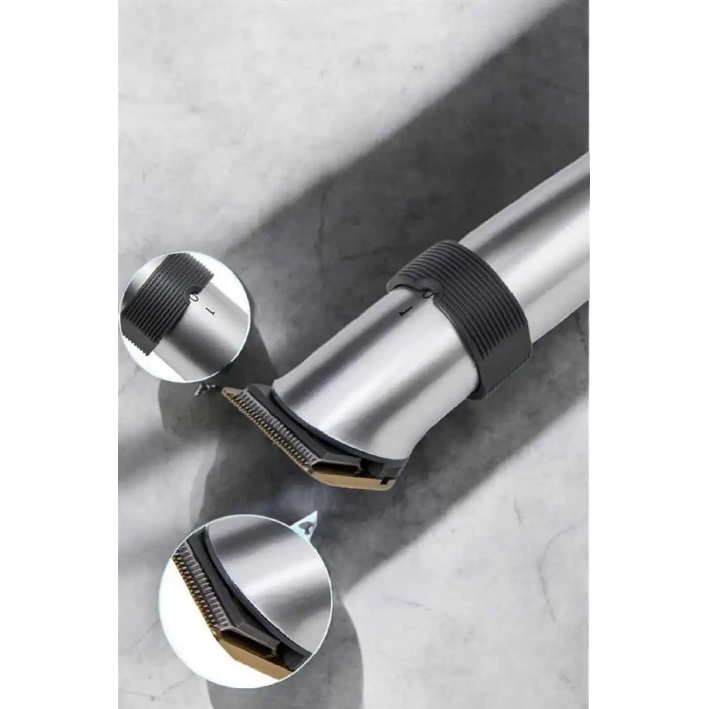 Erkeklere Özel Şarjlı Saç ve Sakal Kesme Tıraş Makinesi Seti