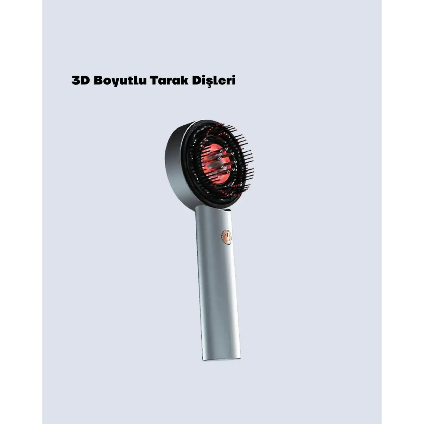 Esansiyel Yağ Hazneli LED Saç Bakım Masaj Tarağı